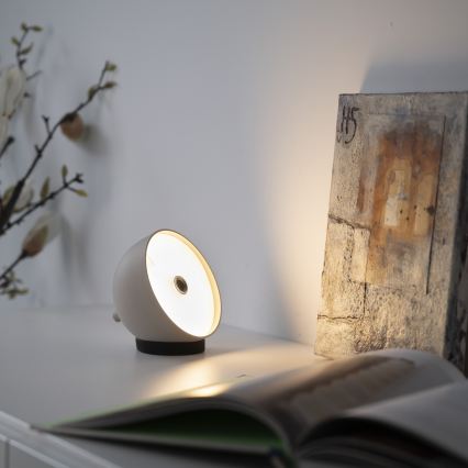 Schöner Wohnen BELLIS 19244-39 - Lampă de masă LED pentru exterior, reglabilă în intensitate, cu control tactil, reîncărcabilă, LED 2,5 W/5 V, 2600 mAh, IP54, gri