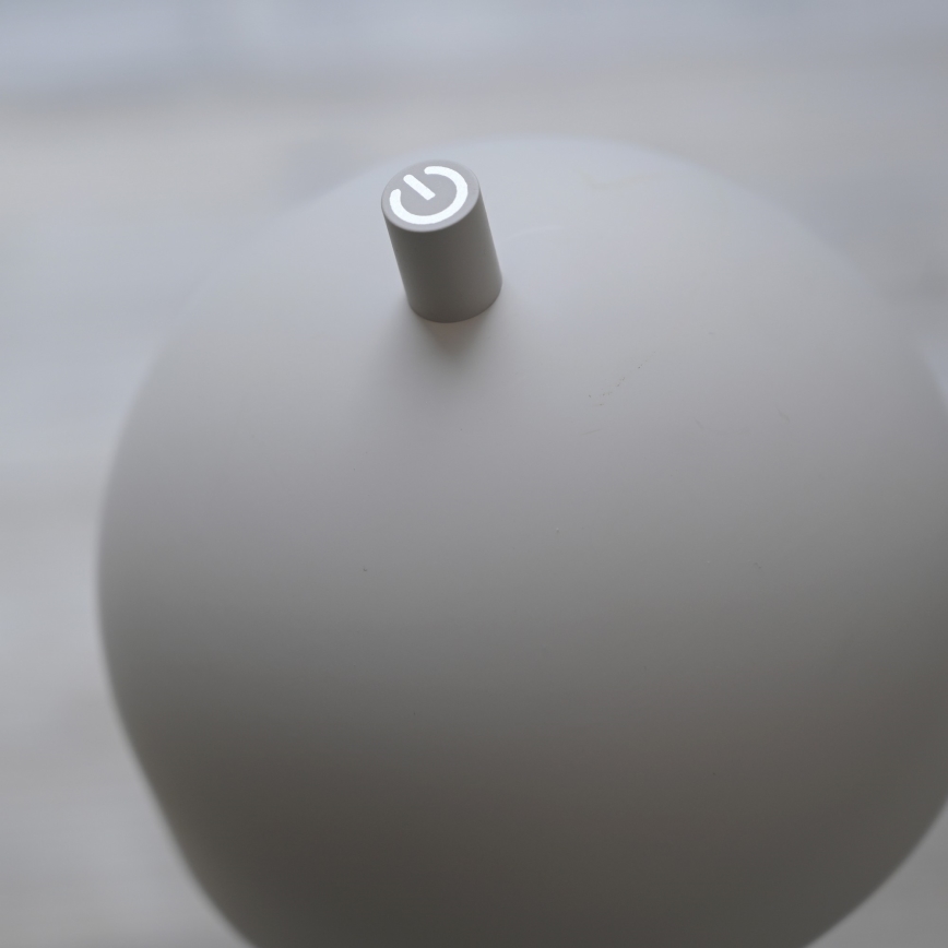 Schöner Wohnen BELLIS 19244-39 - Lampă de masă LED pentru exterior, reglabilă în intensitate, cu control tactil, reîncărcabilă, LED 2,5 W/5 V, 2600 mAh, IP54, gri