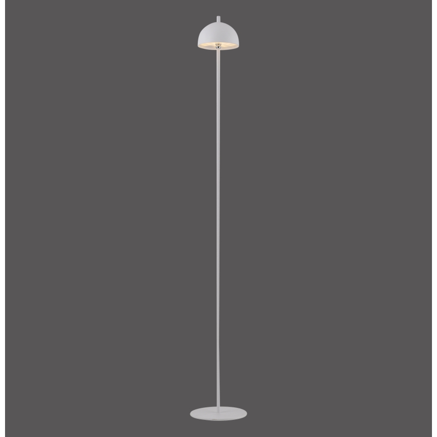 Schöner Wohnen 19245-16 - Lampă de podea LED reîncărcabilă pentru exterior BELLIS, tactilă și dimmabilă, LED 2,5 W/5 V, 2600 mAh, IP54, albă