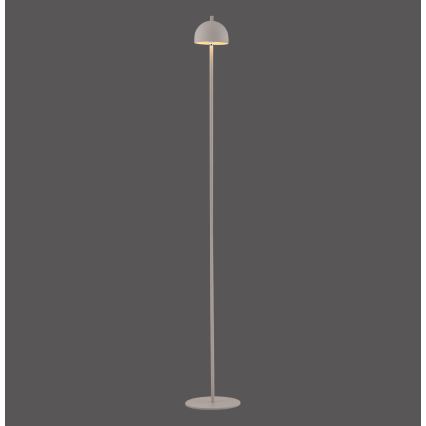 Schöner Wohnen 19245-39 - Lampă de podea exterioară reîncărcabilă LED BELLIS, dimabilă, cu control tactil, 2,5W/5V, 2600 mAh, IP54, gri