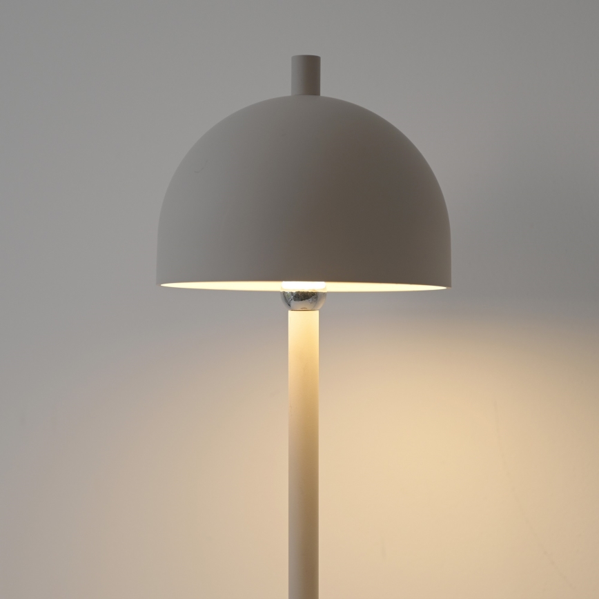 Schöner Wohnen 19245-39 - Lampă de podea exterioară reîncărcabilă LED BELLIS, dimabilă, cu control tactil, 2,5W/5V, 2600 mAh, IP54, gri