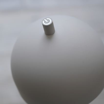 Schöner Wohnen 19245-39 - Lampă de podea exterioară reîncărcabilă LED BELLIS, dimabilă, cu control tactil, 2,5W/5V, 2600 mAh, IP54, gri