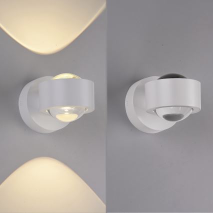 Schöner Wohnen 19331-16 - Aplica de perete LED CHIA, 2xLED/2W/230V, alb