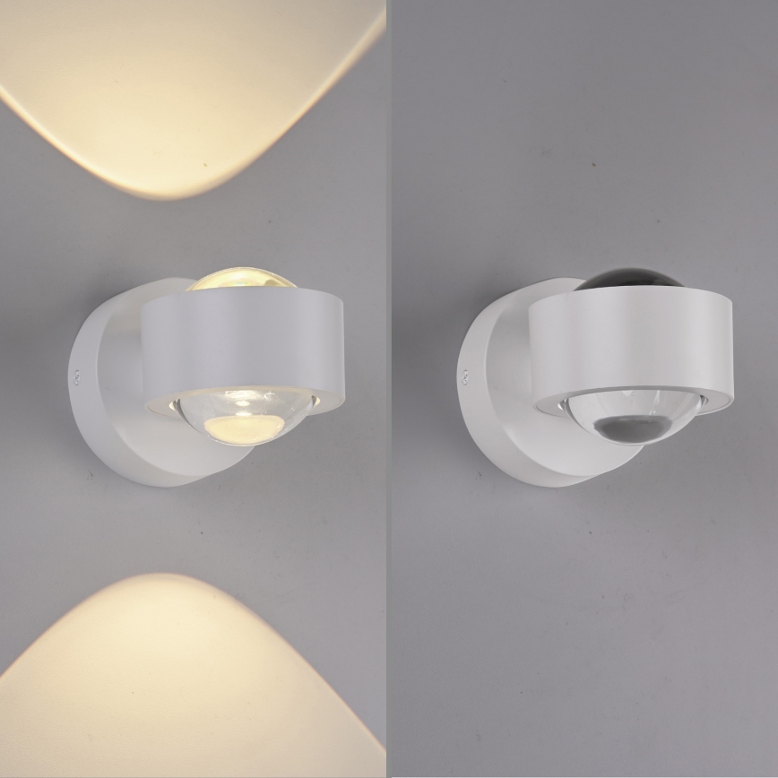 Schöner Wohnen 19331-16 - Aplica de perete LED CHIA, 2xLED/2W/230V, alb