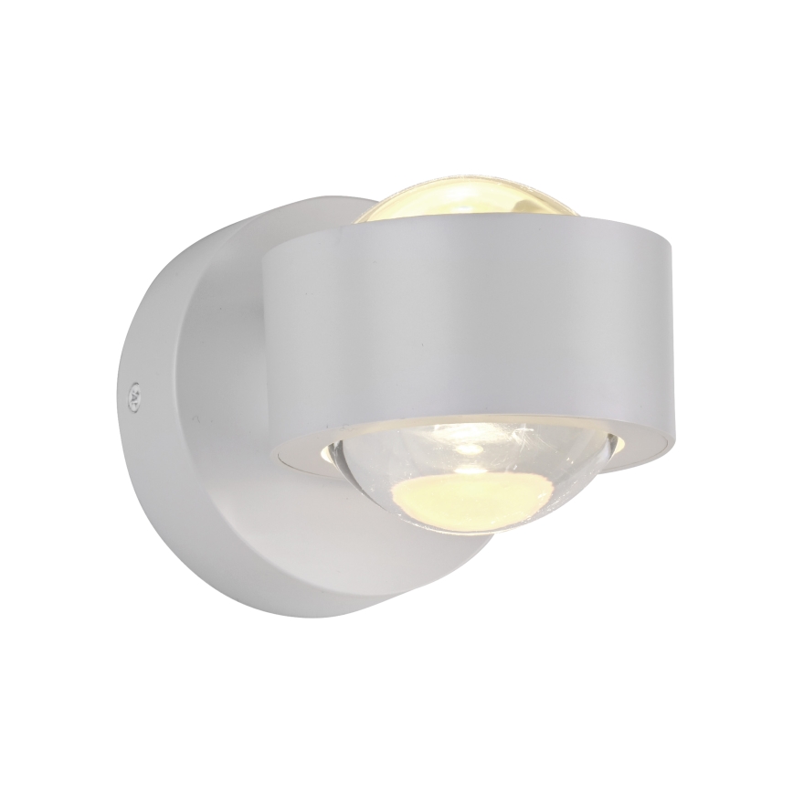Schöner Wohnen 19331-16 - Aplica de perete LED CHIA, 2xLED/2W/230V, alb