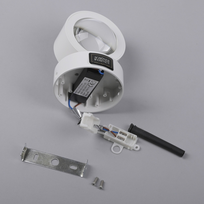 Schöner Wohnen 19331-16 - Aplica de perete LED CHIA, 2xLED/2W/230V, alb