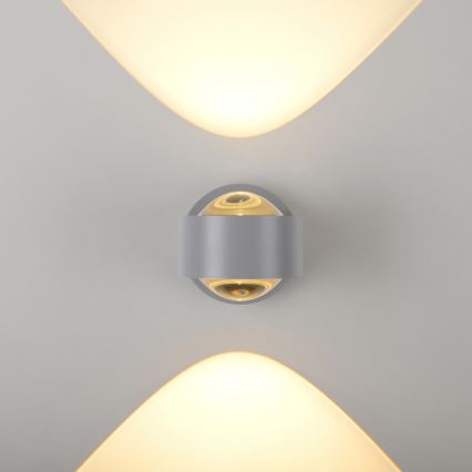 Schöner Wohnen 19331-21 - Aplica de perete LED CHIA 2xLED/2W/230V antracit