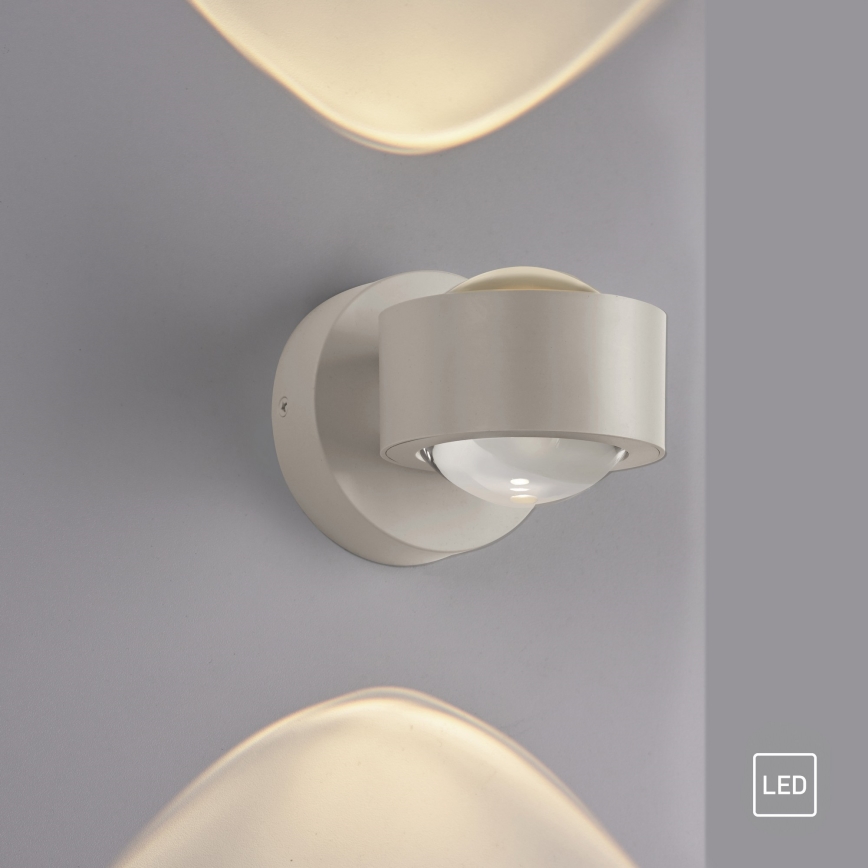 Schöner Wohnen CHIA 19331-39 - Aplică de perete LED 2xLED/2W/230V, gri