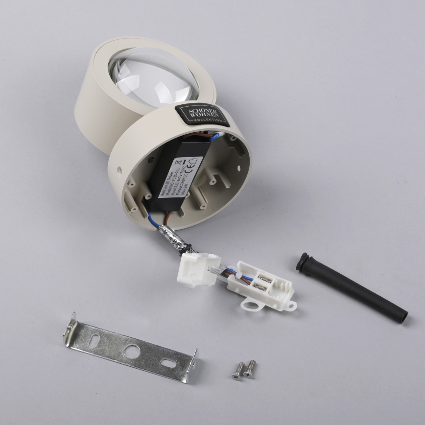 Schöner Wohnen CHIA 19331-39 - Aplică de perete LED 2xLED/2W/230V, gri