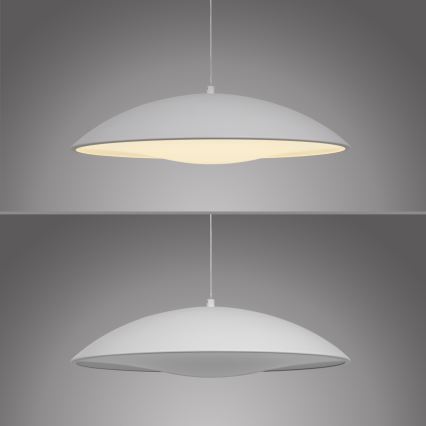 Schöner Wohnen 14606-16 - Lustră LED dimabilă pe cablu LENTE LED/17W/230V Ø 40 cm, alb