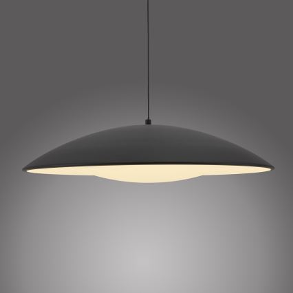 Schöner Wohnen 14607-18 - Lustra suspendată LED dimmabilă pe cablu LENTE, 23W, 230V, Ø 50 cm, negru