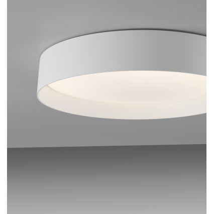 Schöner Wohnen 14594-16 - Plafonieră LED dimabilă TAVOLI, LED 20W, 230V, 2700–6500K, diam. 39 cm, albă, telecomandă inclusă