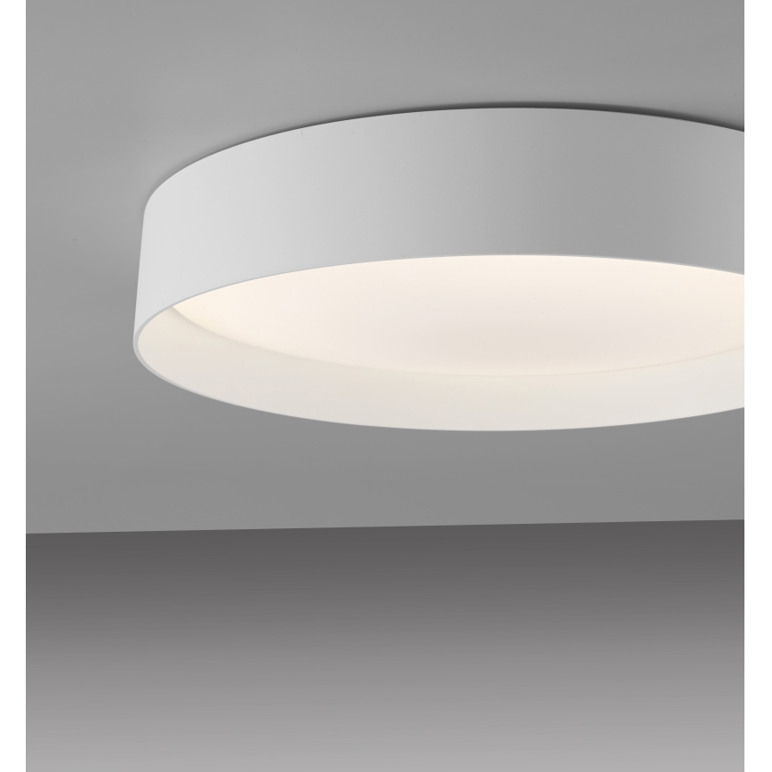 Schöner Wohnen 14594-16 - Plafonieră LED dimabilă TAVOLI, LED 20W, 230V, 2700–6500K, diam. 39 cm, albă, telecomandă inclusă