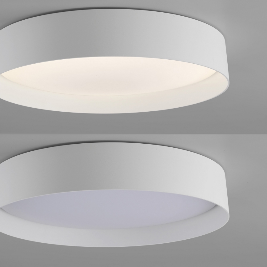 Schöner Wohnen 14594-16 - Plafonieră LED dimabilă TAVOLI, LED 20W, 230V, 2700–6500K, diam. 39 cm, albă, telecomandă inclusă