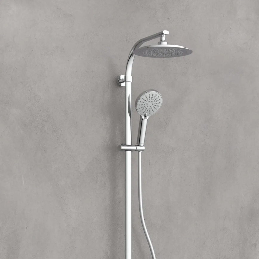 Schütte 60046 - Set de duș MADURA FRESH cu baterie termostatică, crom lucios
