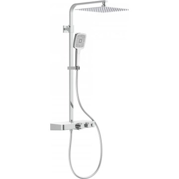 Schütte 60530 - Set de duș OCEAN cu baterie termostatică, crom lucios