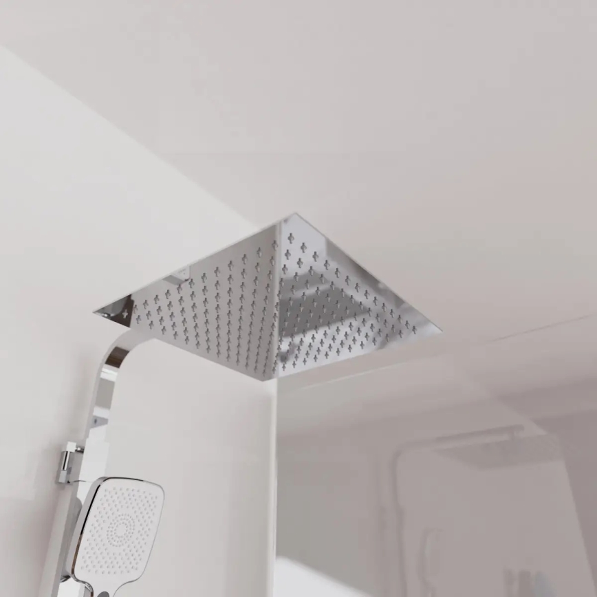 Schütte 60530 - Set de duș OCEAN cu baterie termostatică, crom lucios