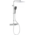 Schütte 60531 - Set de duș OCEAN cu baterie termostatată, crom lucios/antracit