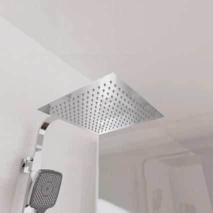 Schütte 60531 - Set de duș OCEAN cu baterie termostatată, crom lucios/antracit