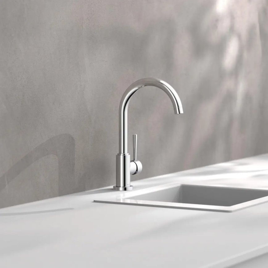 Schütte 79119 - Baterie pentru chiuvetă CORNWALL, crom lucios