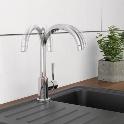 Schütte 79119 - Baterie pentru chiuvetă CORNWALL, crom lucios