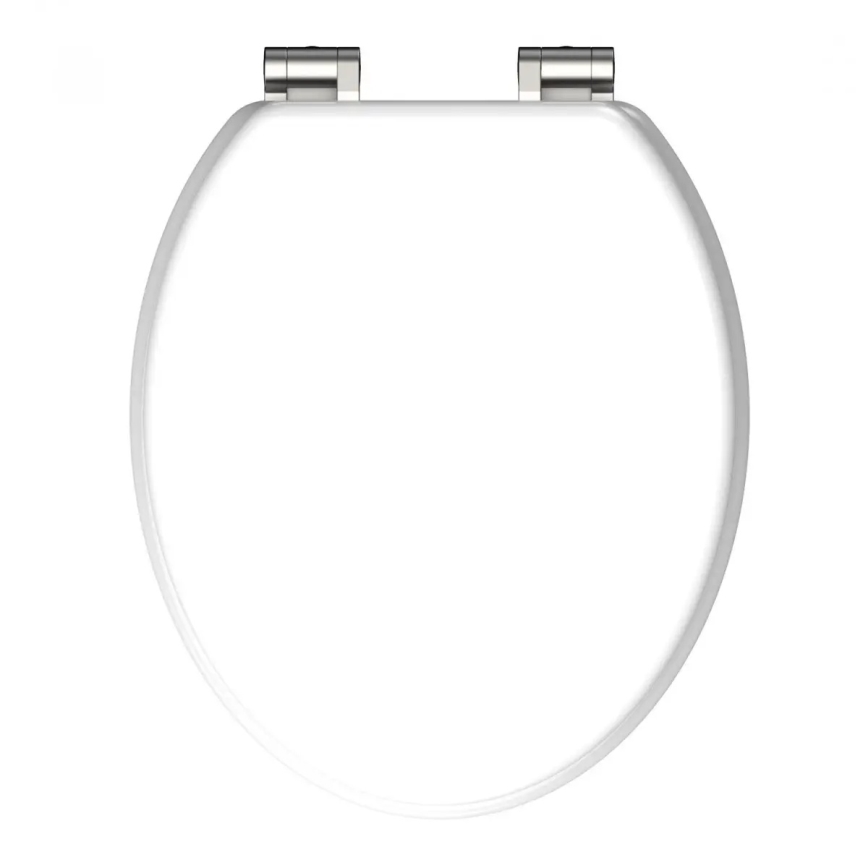 Schütte 84100-A - Capac WC cu închidere lentă SoftClose, din MDF, alb