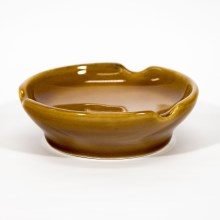 Scrumieră ceramică Jaš 10 cm maro