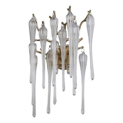 Searchlight - Aplica de perete HERITAGE 2xG9/33W/230V