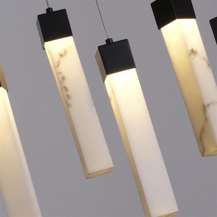 Searchlight - Lustră LED suspendată pe cablu MOONBEAM LED/56W/230V