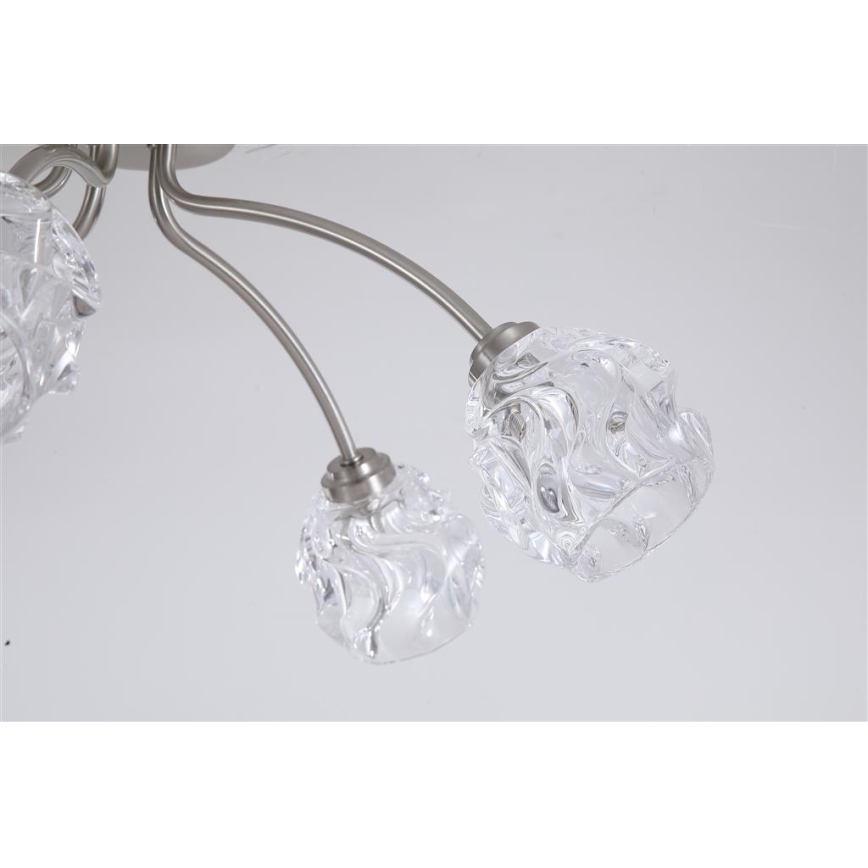 Searchlight - Lustră aplicată ASTRAL, 5 x G9, 33 W, 230 V, crom mat