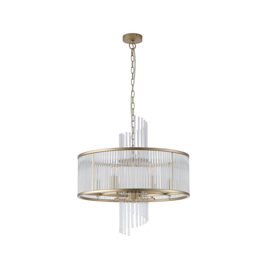 Searchlight - Lustra suspendată pe lanț LARA, 6xE14/60W/230V