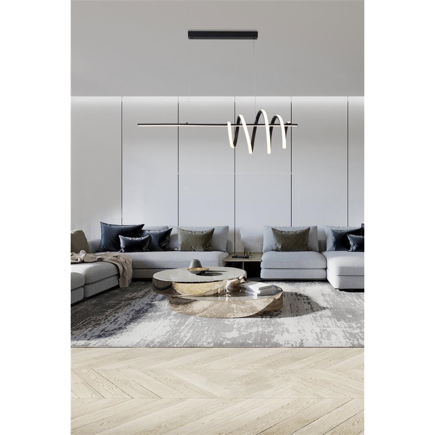 Searchlight - Lustră LED dimabilă pe cablu SWORD LED/40W/230V 3000K