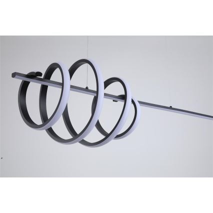 Searchlight - Lustră LED dimabilă pe cablu SWORD LED/40W/230V 3000K