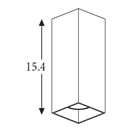 Searchlight - Aplica de perete DON 2xGU10/10W/230V maro