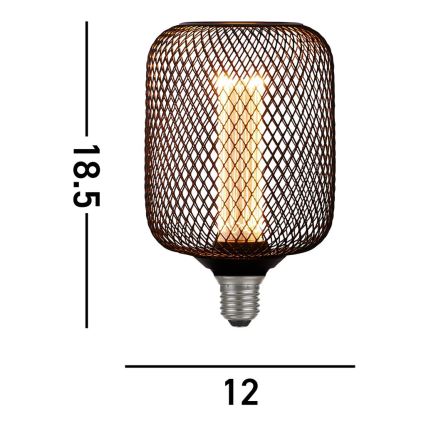 Searchlight - Bec LED decorativ dimabil WIRE MESH E27/4,5W/230V 2700K