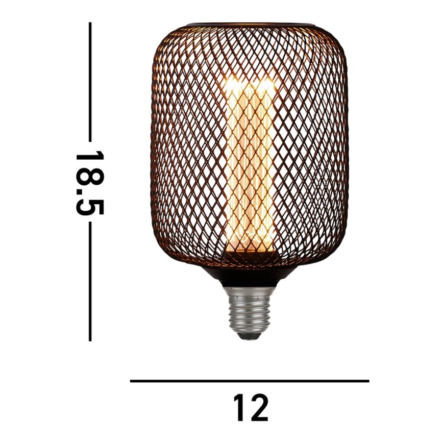 Searchlight - Bec LED decorativ dimabil WIRE MESH E27/4,5W/230V 2700K