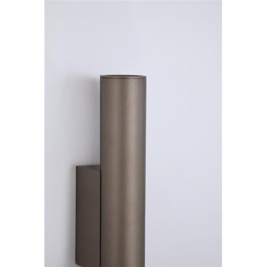 Searchlight - Aplică de perete BEACON 2xGU10/10W/230V, maro