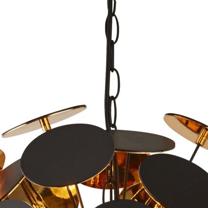 Searchlight - Lustră suspendată pe cablu DISCUS 4xE14/60W/230V