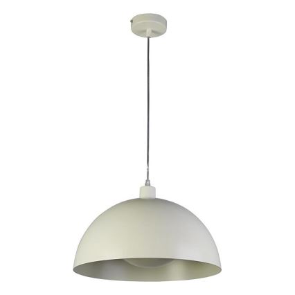 Searchlight - Pendul pe cablu MARS, 1x E27/60W/230V, Ø 25 cm, crem