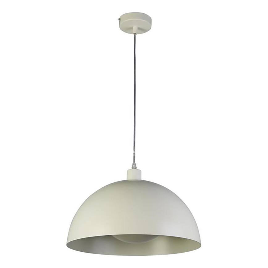 Searchlight - Pendul pe cablu MARS, 1x E27/60W/230V, Ø 25 cm, crem