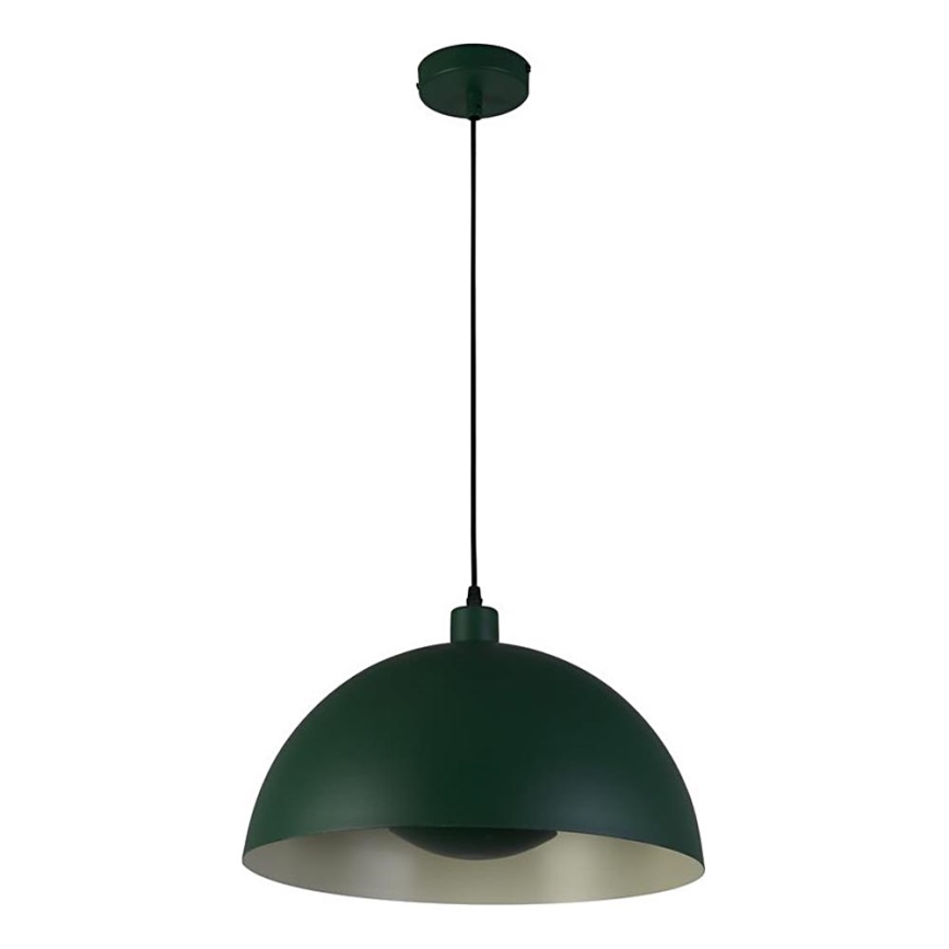 Searchlight - Pendul cu cablu MARS, 1xE27/60W/230V, diam. 25 cm, verde