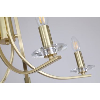 Searchlight - Lustru suspendat pe lanț ASCONA 5xE14/60W/230V