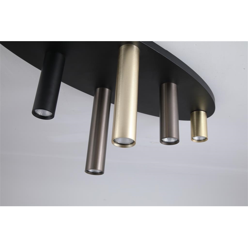 Searchlight - Plafonieră TUBES 6xGU10/10W/230V 80x30 cm