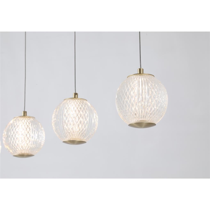 Searchlight - Candelabru LED suspendat pe cablu ALLURE 5xLED/4,2W/230V