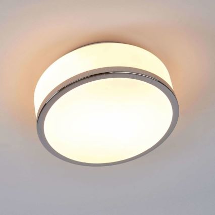 Searchlight - Plafonieră de baie DISC 2xE27/60W/230V IP44