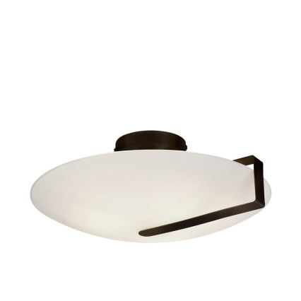 Searchlight - Plafonieră SUNDIAL 3xE27/40W/230V neagră