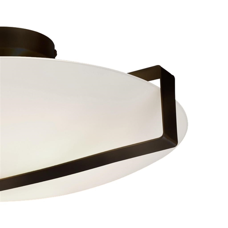 Searchlight - Plafonieră SUNDIAL 3xE27/40W/230V neagră