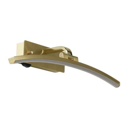 Searchlight - Lampă LED pentru tablouri SANTORINI LED/8,2W/230V alama