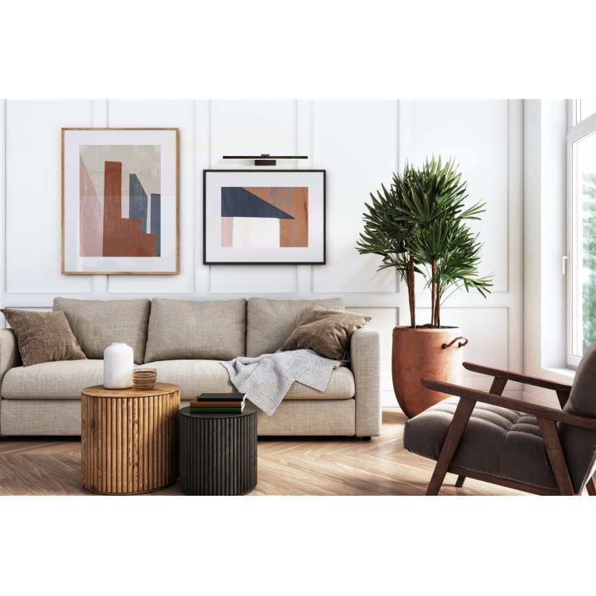 Searchlight - Lampă LED pentru tablouri RHODES LED/13,3W/230V negru