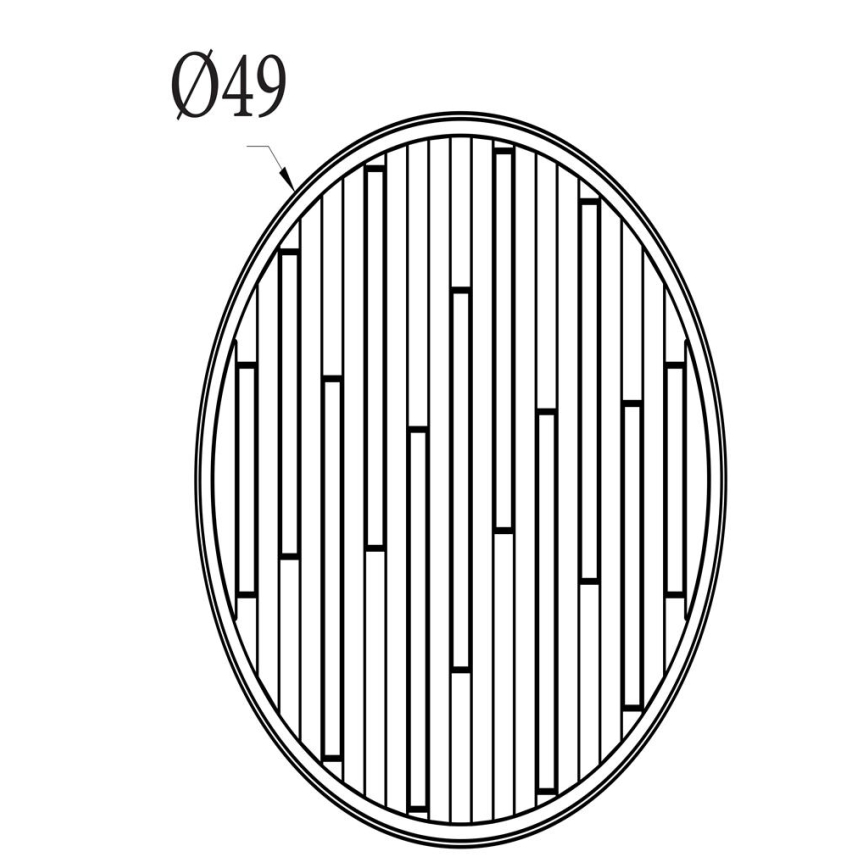Searchlight - Plafonieră LED compatibilă cu dimmer EQUALISE LED/33W/230V